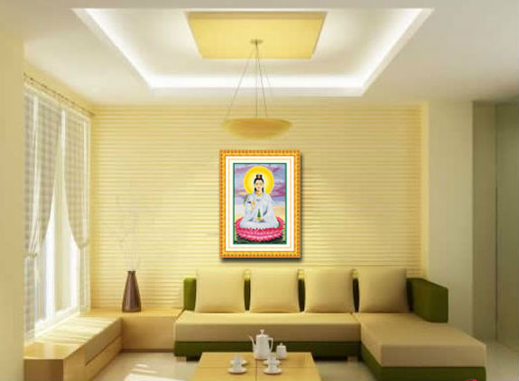 Cách treo ảnh Phật trong nhà đúng cách